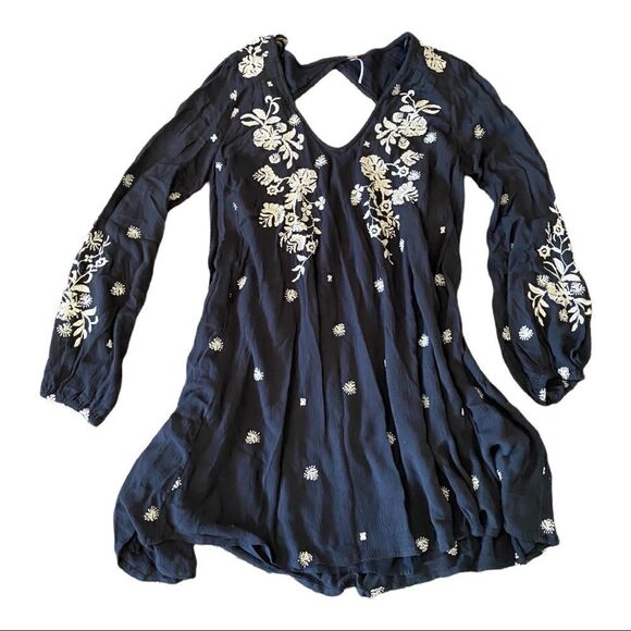Free People | Revolve Sweet Tennessee Embroidered Mini Dress | S - Picture 6 of 9